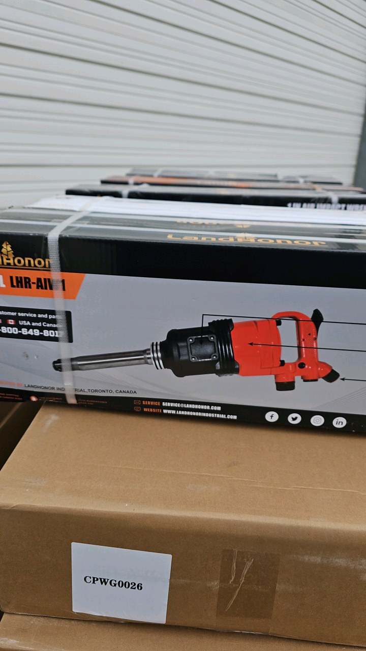 Unused 2026 LandHonor 1 IN Air Impact Wrench LHR-AIW1