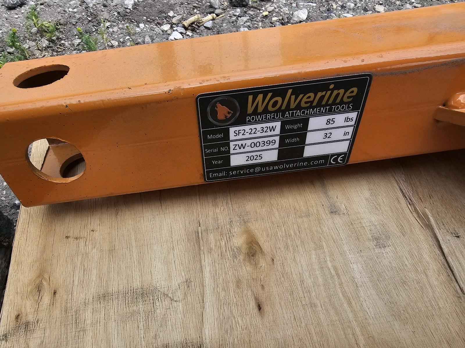 Unused 2026 WOLVERINE Bale Spear SF2-22-32W