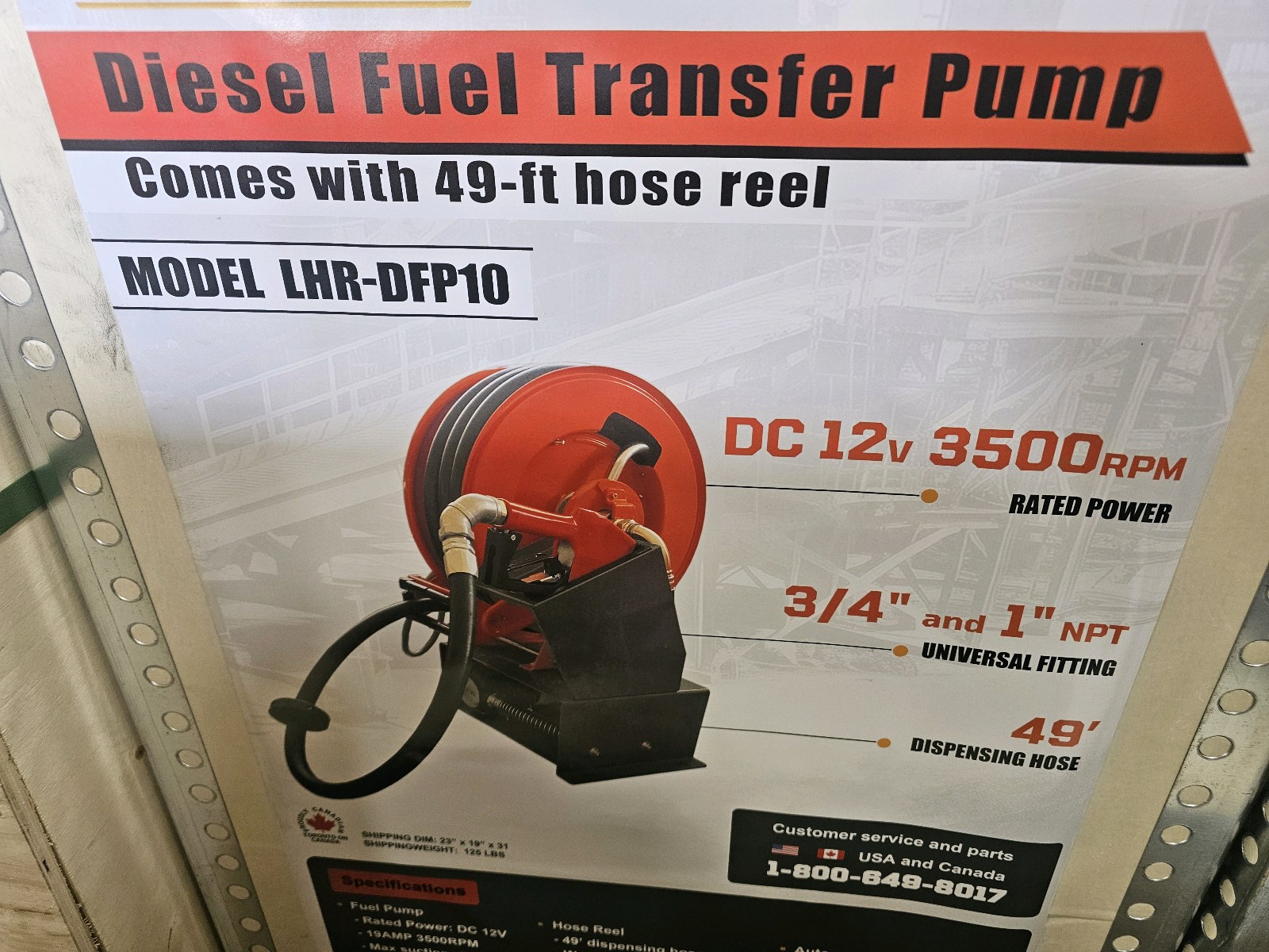Unused 2026 LandHonor Diesel Fuel Transfer Pump LHR-DFP10
