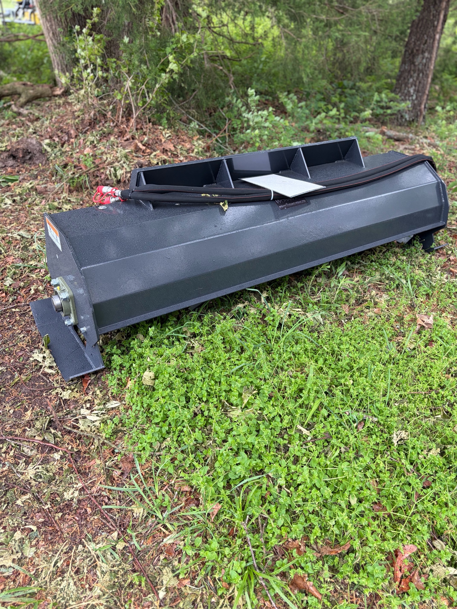 72 Inch Hydraulic Tiller for Skid Steer