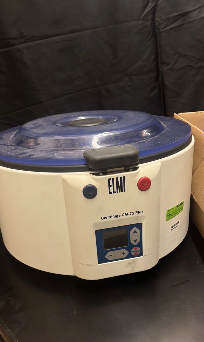 Elmi CM-7S PLUS Benchtop Centrifuge with LCD Control Panel, Comes With Several Replacement Parts to Keep it in Working Order