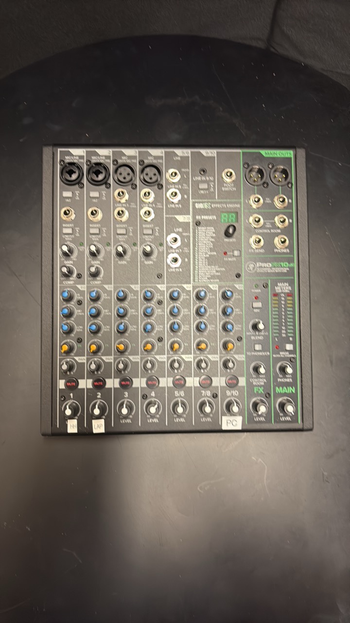ProFX10v3 10-Channel Professional Effects Mixer With USB