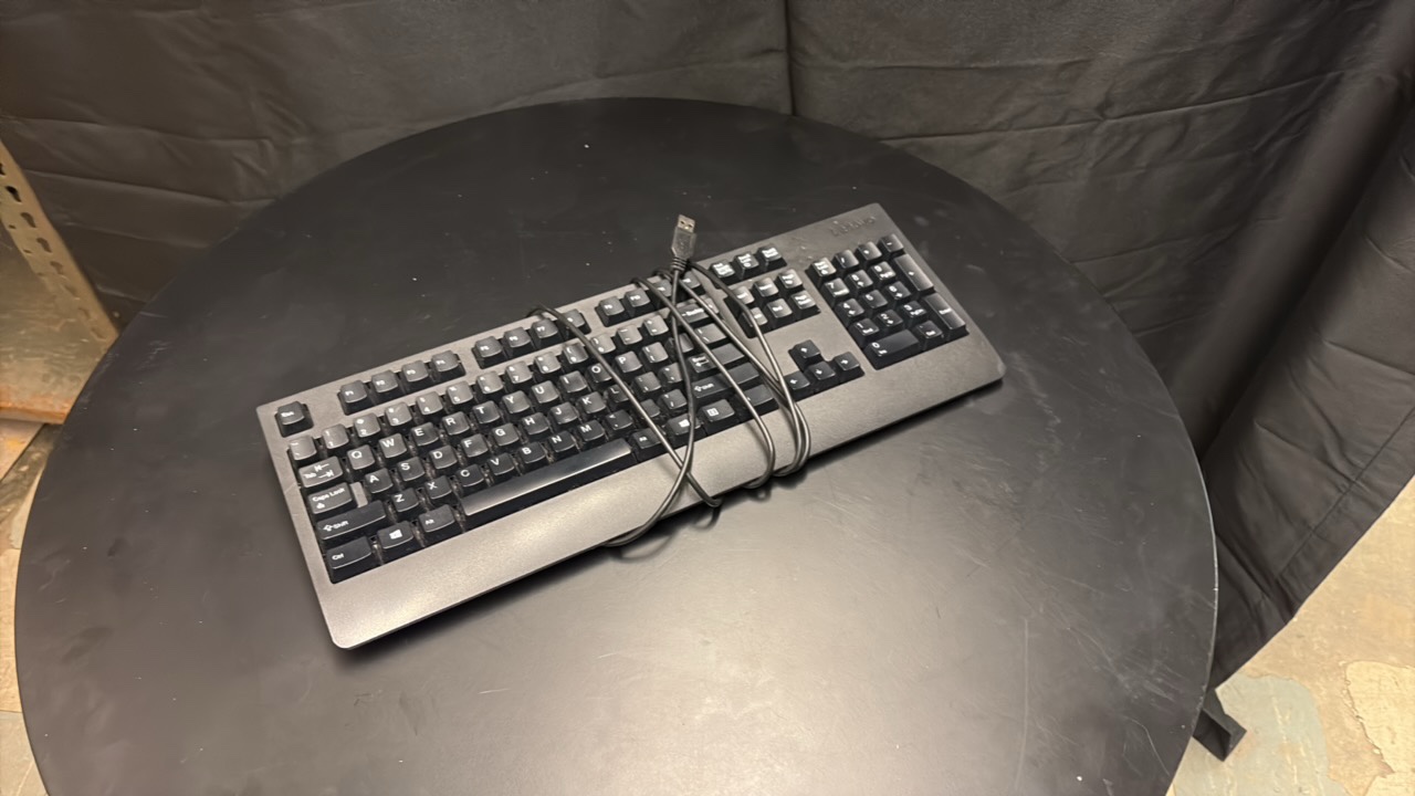 Lenovo Brand Keyboard, Black, Works