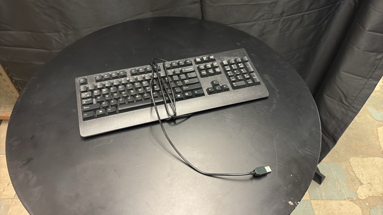 Lenovo Brand Keyboard, Black, Works