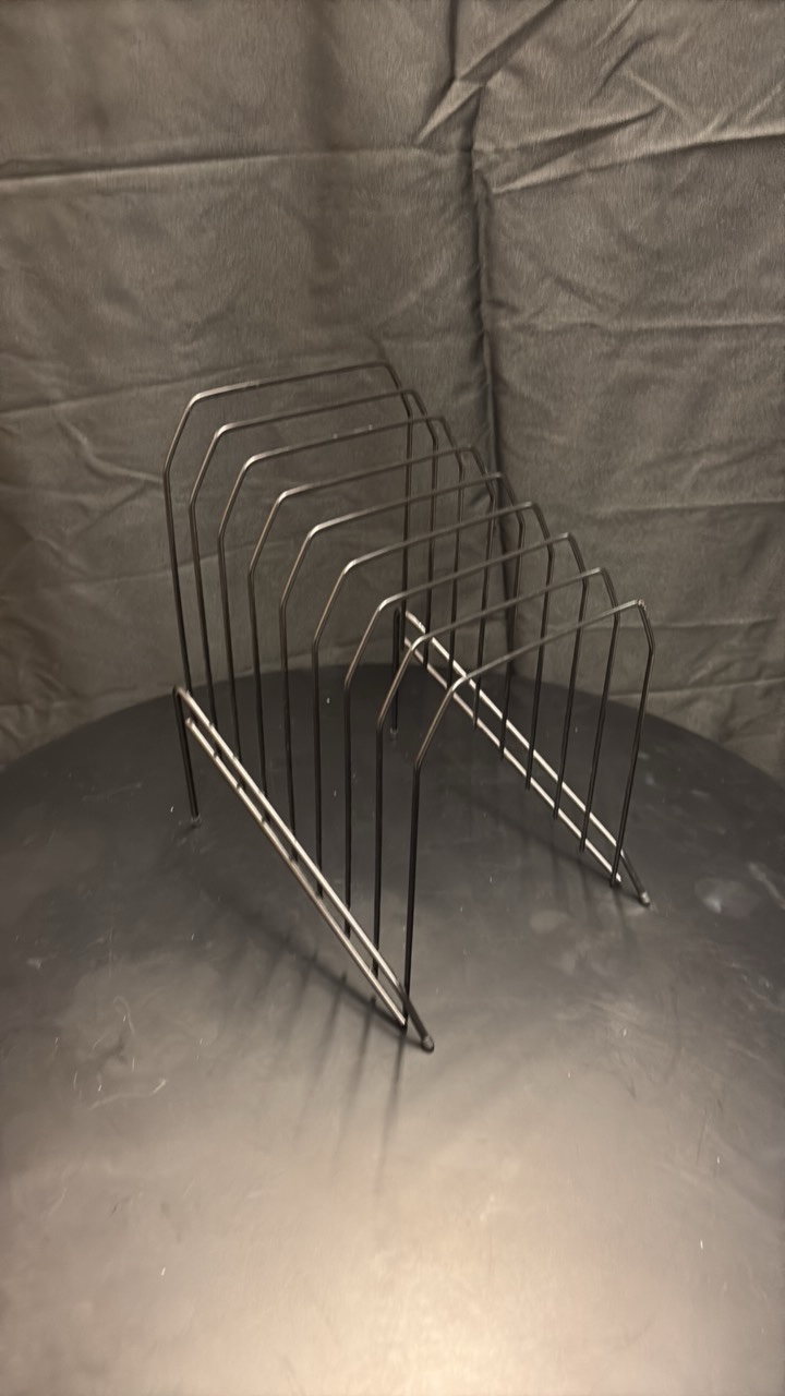 Black Metal Paperwork Rack to Organizer Paperwork
