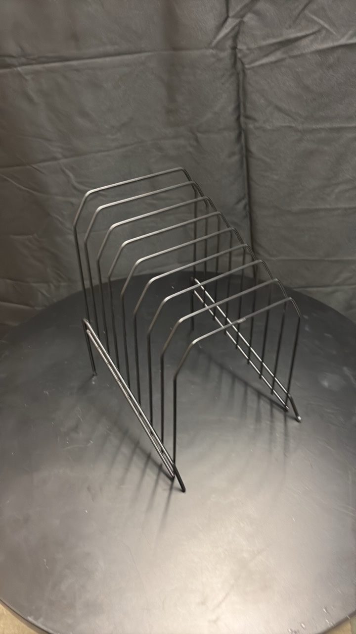 Black Metal Paperwork Rack to Organizer Paperwork