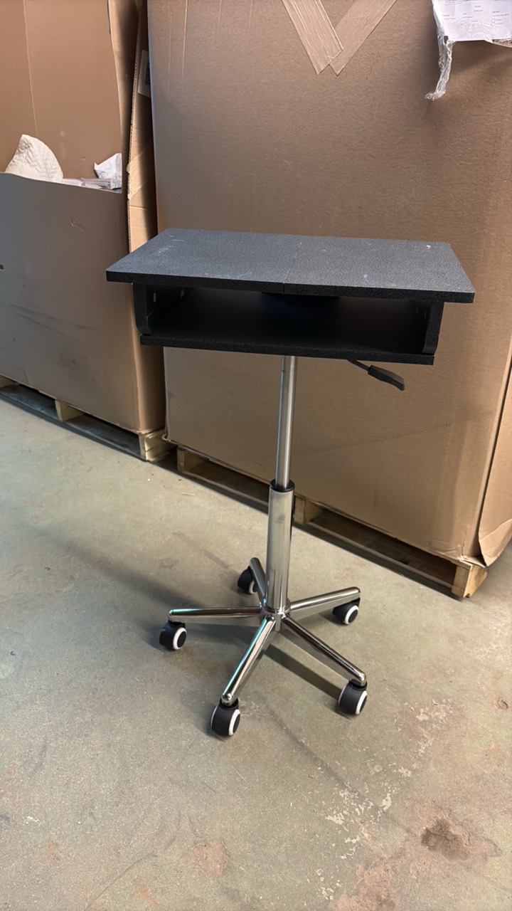 Mobile Laptop Stand on Wheels, Great for Moving Around the Office of Clinic