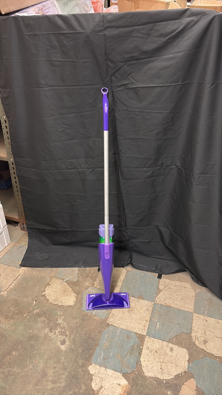 Swiffer Power Mop, Used, Some Cleaning Liquid Still in Jug