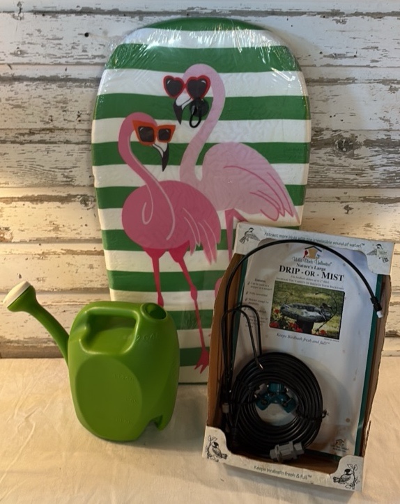 Boogie Board and Gardening Lot