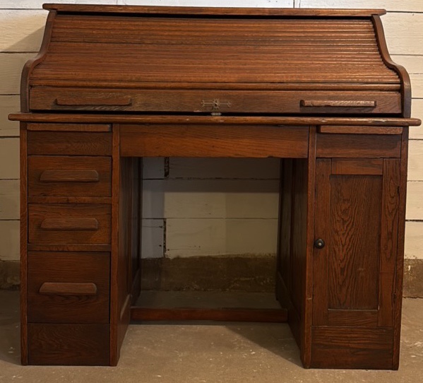 Vintage Roll Top Desk