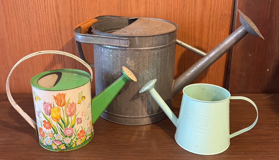 Three Watering Cans