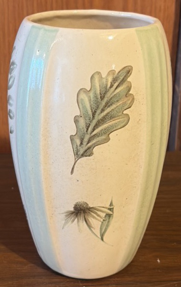 Royal Haeger Botanical Leaf Vase