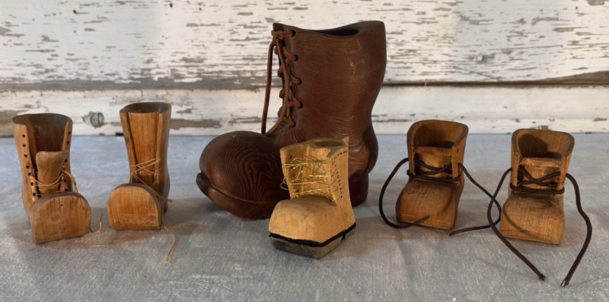 Cute Collection of Wood Shoes