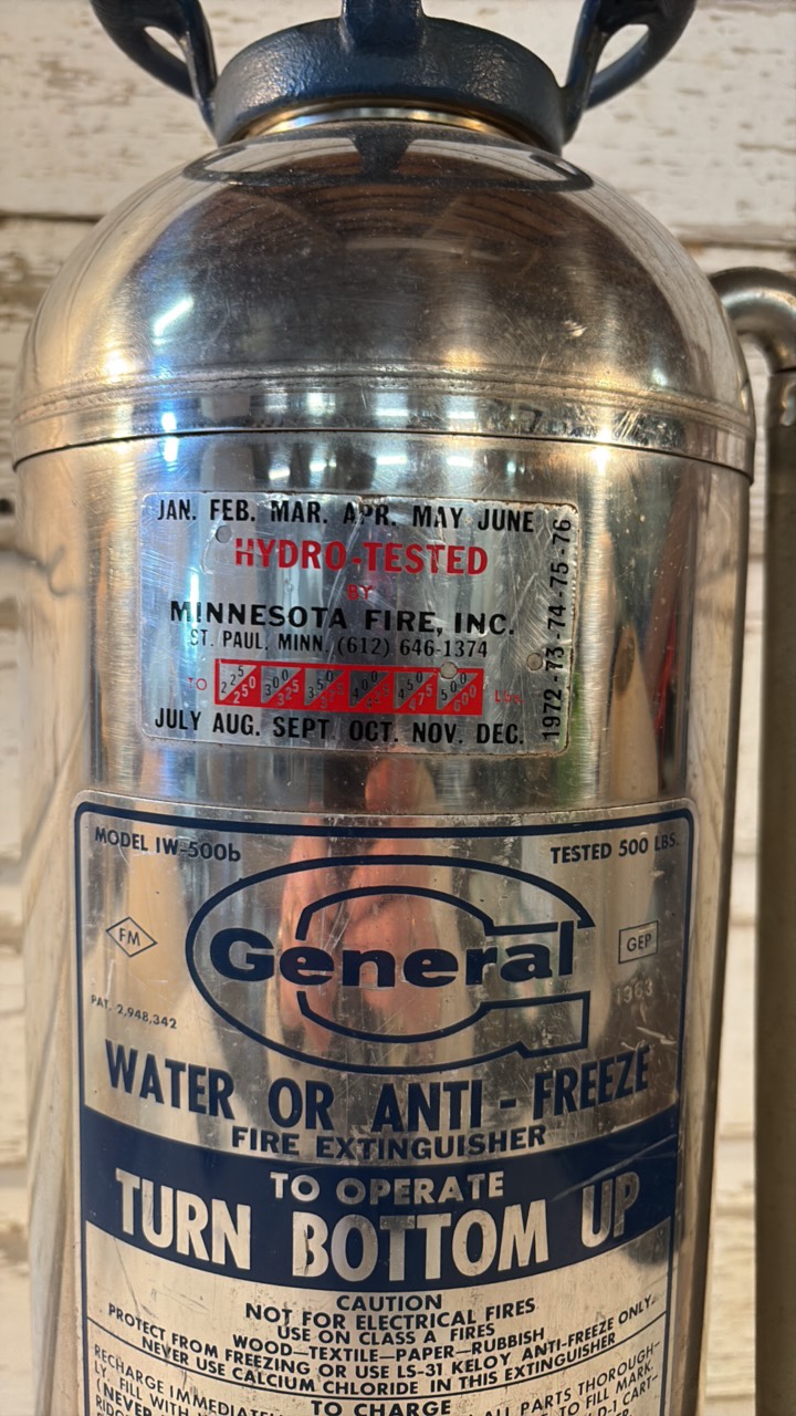 1970s Fire Extinguisher