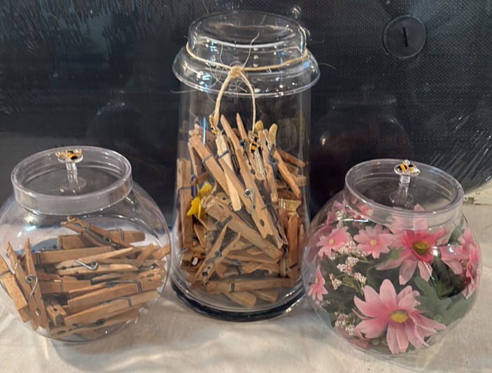 Three Display Jars