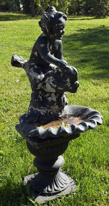 Concrete Water Fountain