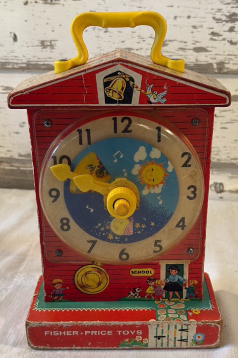 Fisher-Price Music Box Teaching Clock
