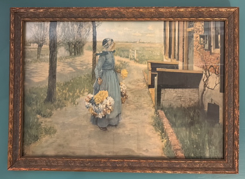 Flower Girl in Holland by George Hitchcock