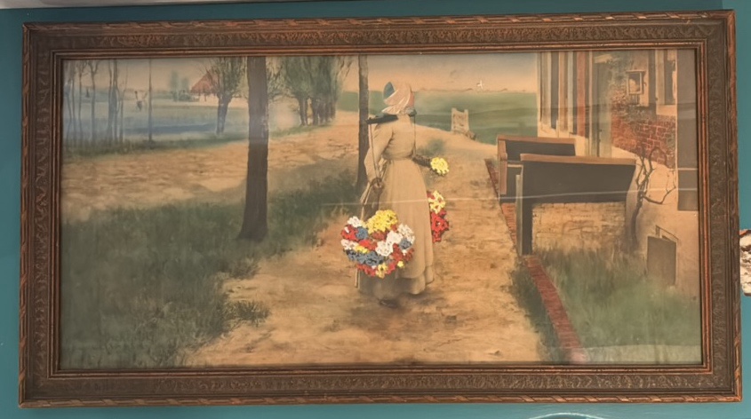 Flower Girl in Holland by George Hitchcock