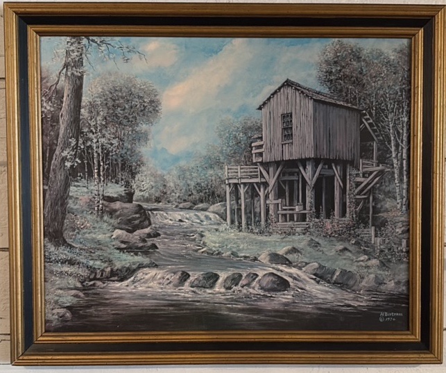 The Old Mill by Al Bertram