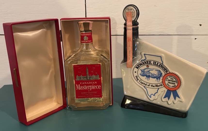 A Pair of Whiskey Bottles