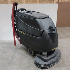 commercial floor scrubber