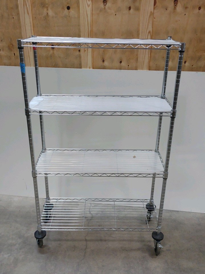 metal shelf