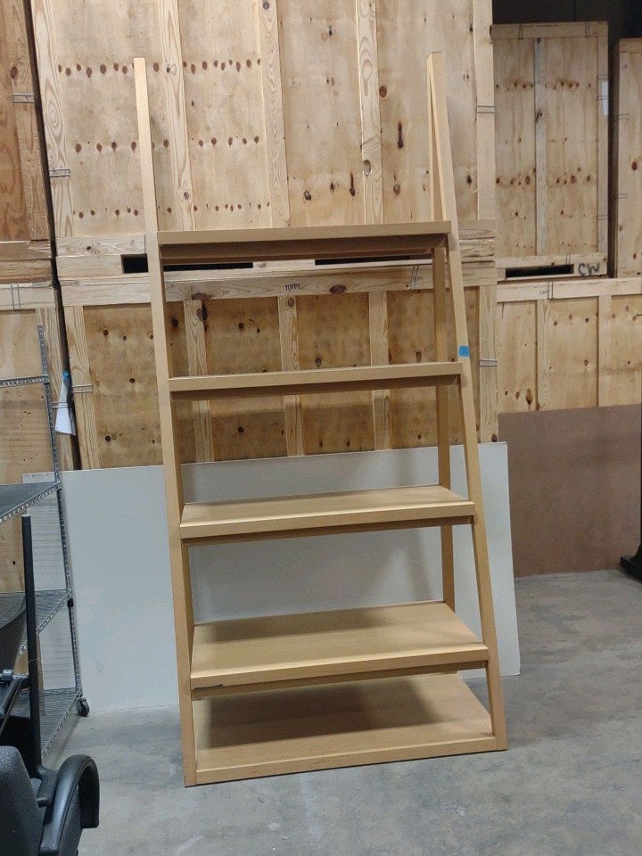 giant wooden shelf