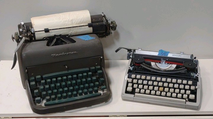 vintage typewriters