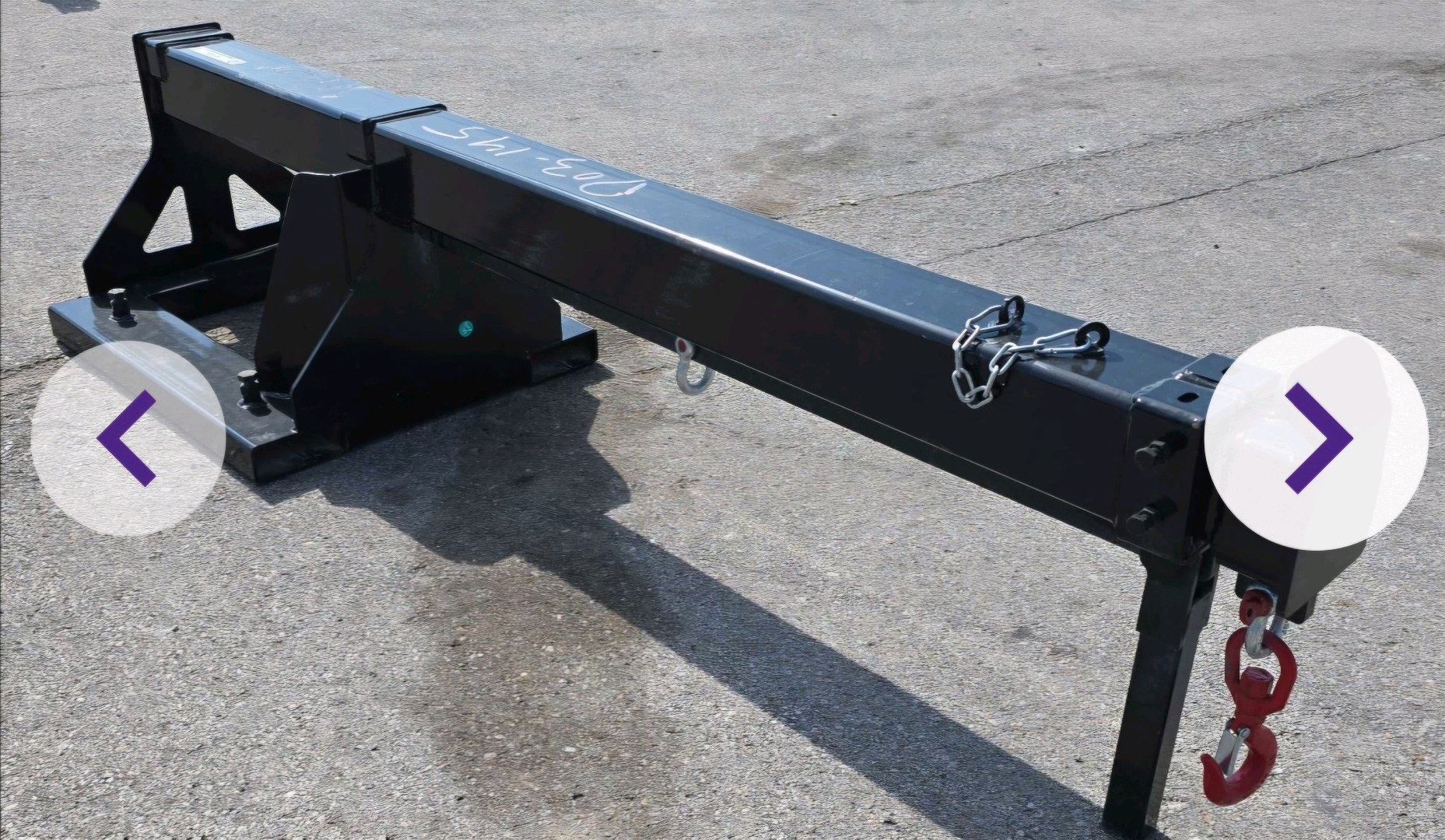 Unused 2026 FUTURE Forklift telescopic boom - Forklift Attachments FT-TB47