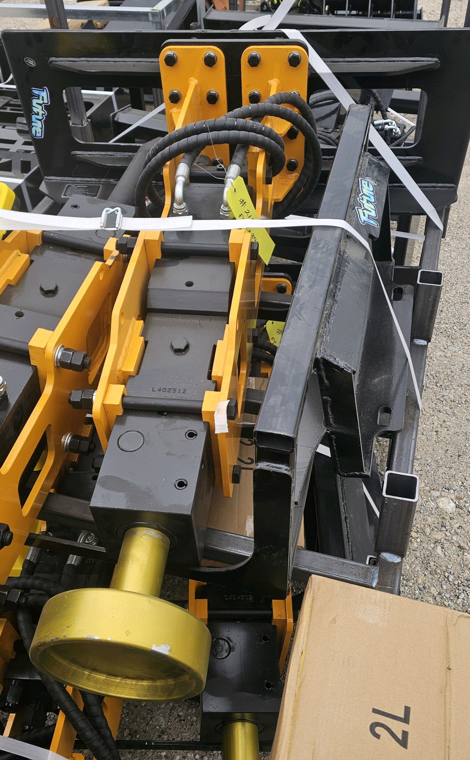 Unused 2026 FUTURE Skid Steer Post Driver - Skid Steer Attachments FT-D680