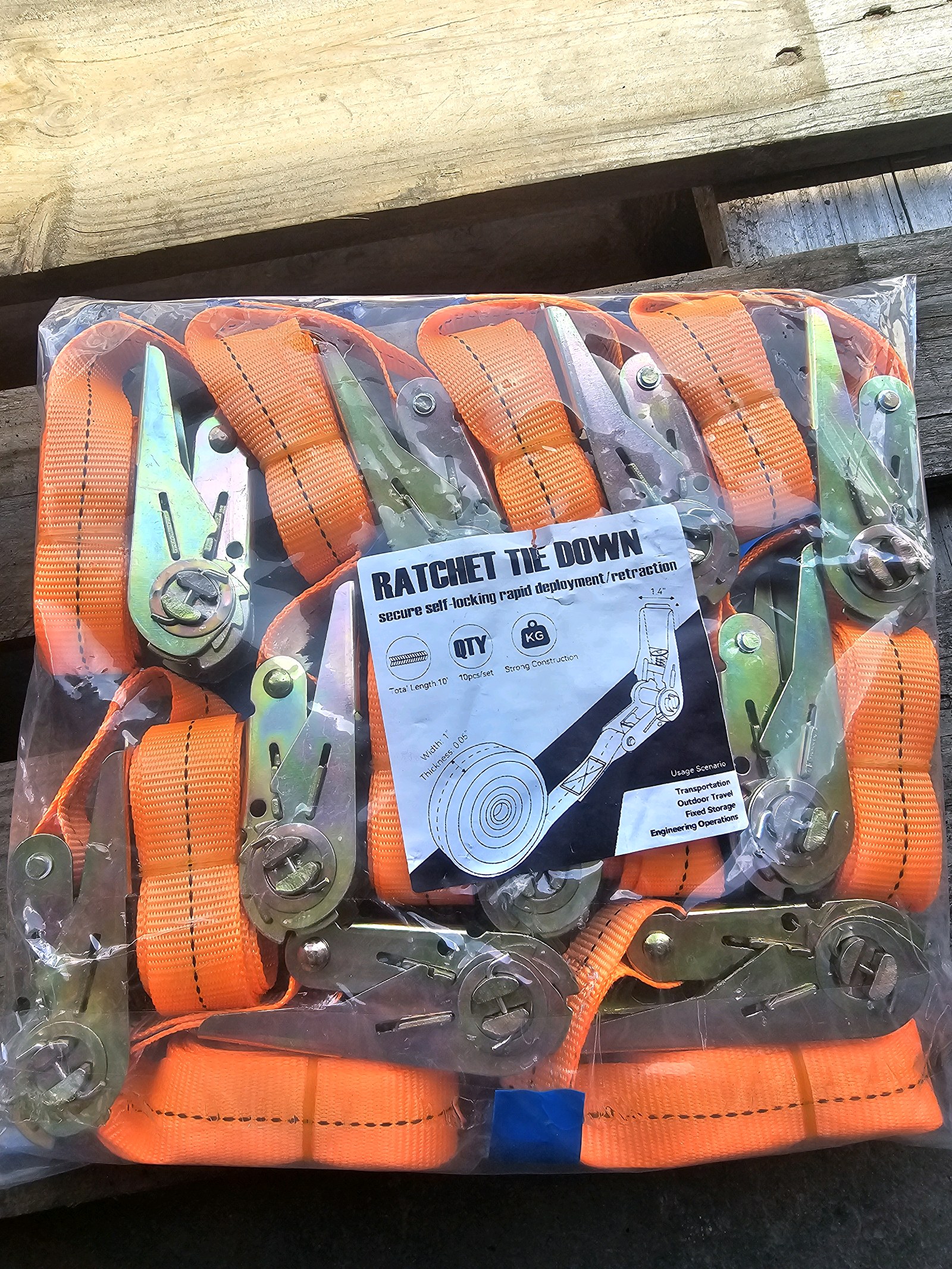 OSRTD-35 Ratchet Straps