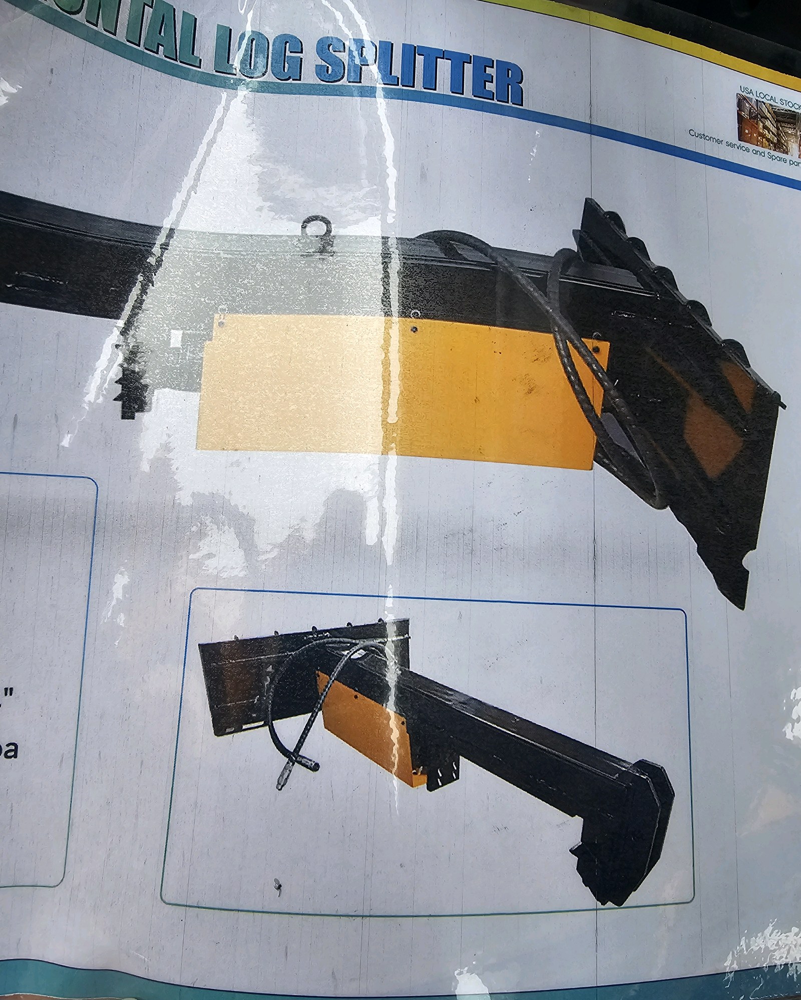 Unused 2026 FUTURE Skid Steer Horizontal Log Splitter - Skid Steer Attachments FT-HLS82