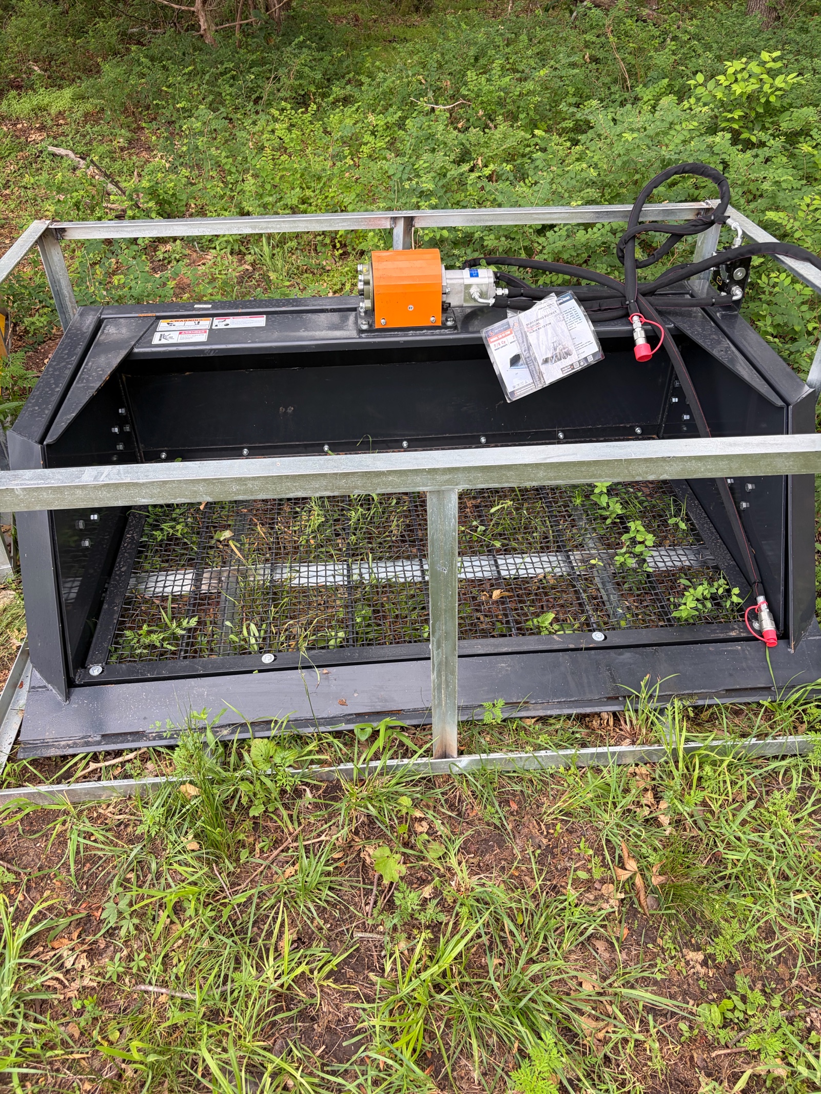 72 Skid Steer Screening Bucket