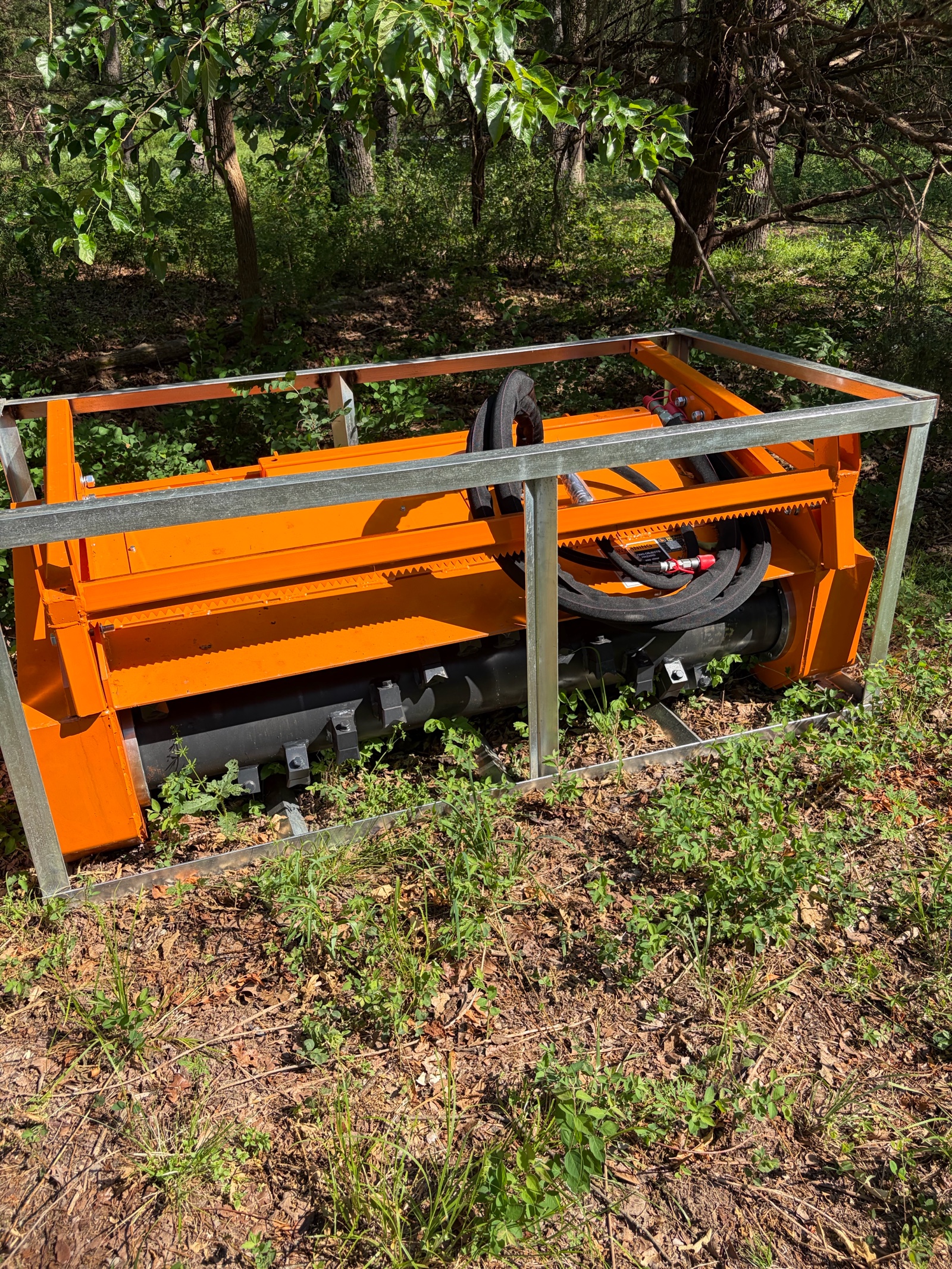 Skid Steer Drum Mulcher