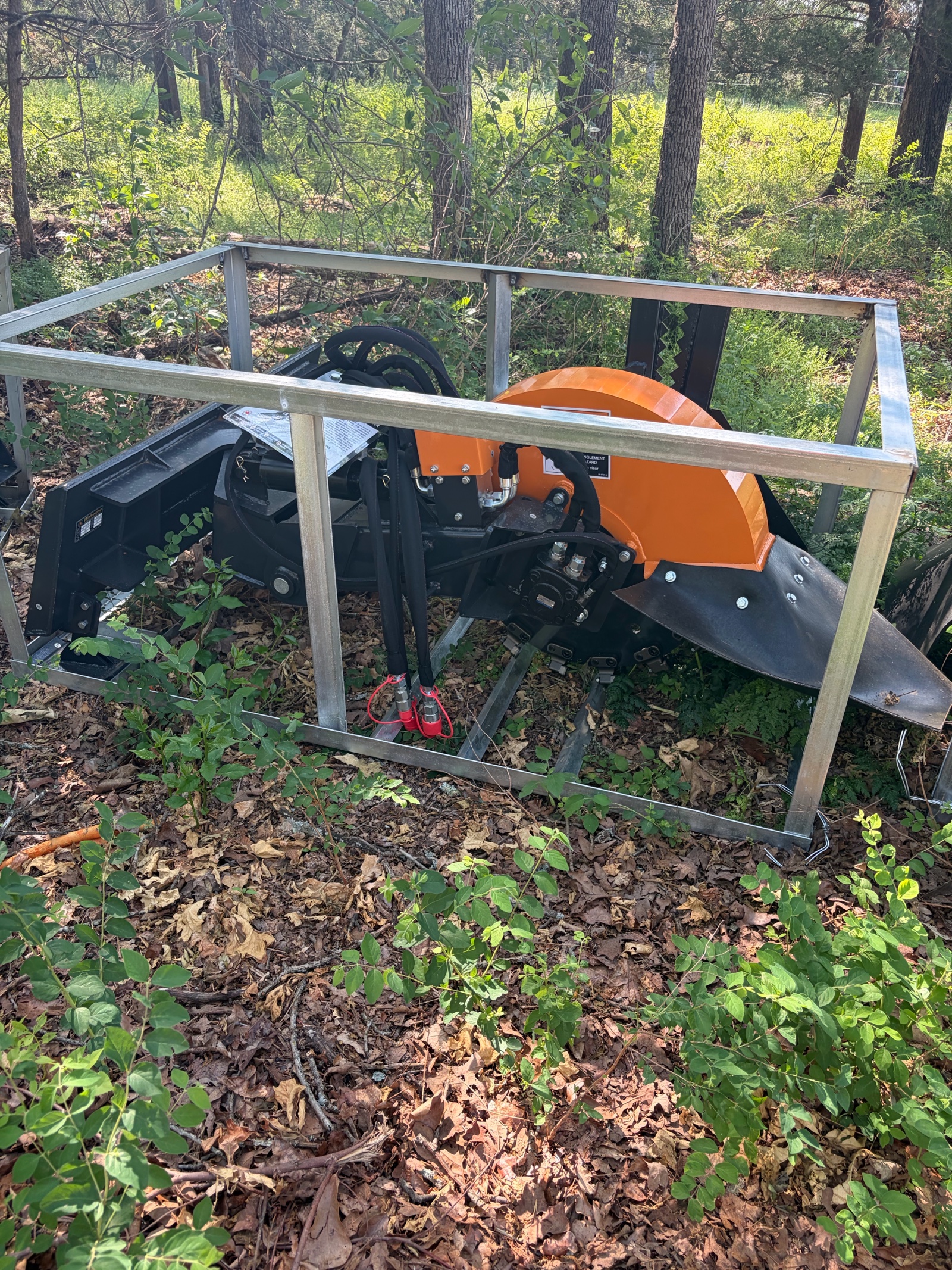 Skid Steer Stump Grinder