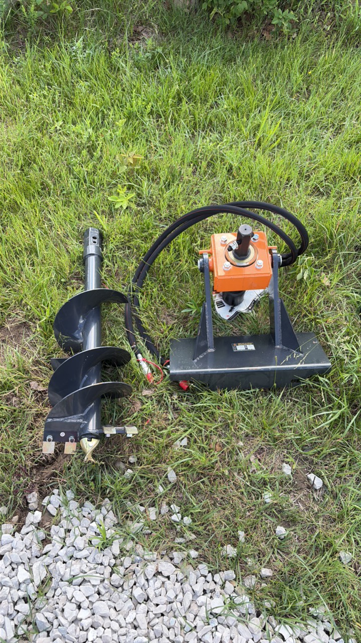 Mini Skid Auger Drive and Bit