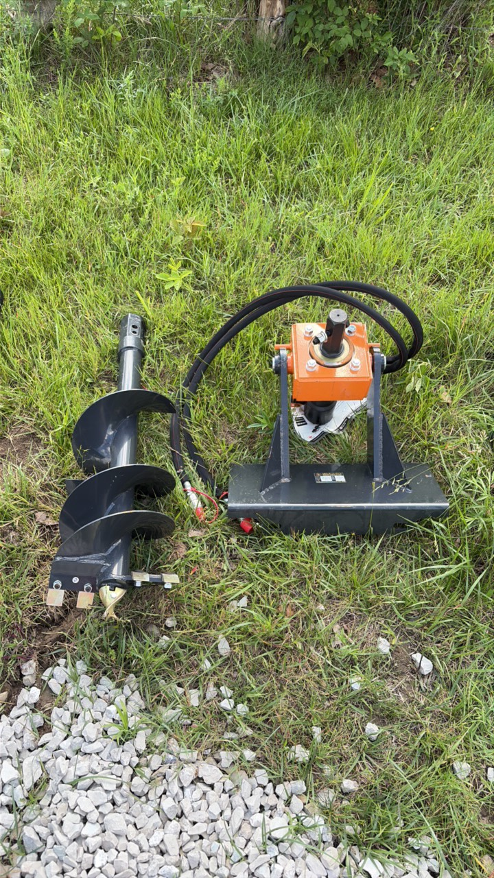 Mini Skid Auger Drive and Bit