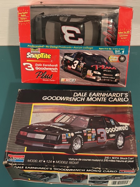 Two Model Kits Dale Earnhardt