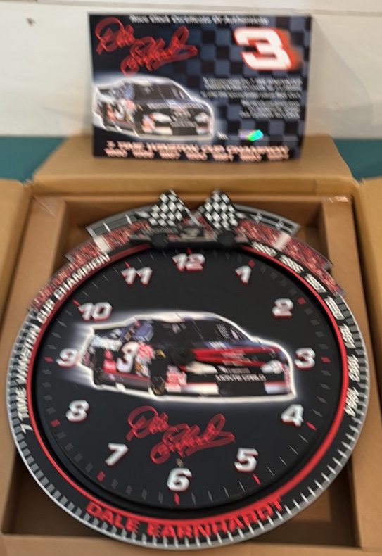 Dale Earnhardt Race Clock