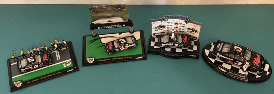 Four Diecast Dioramas from Daytona 1998
