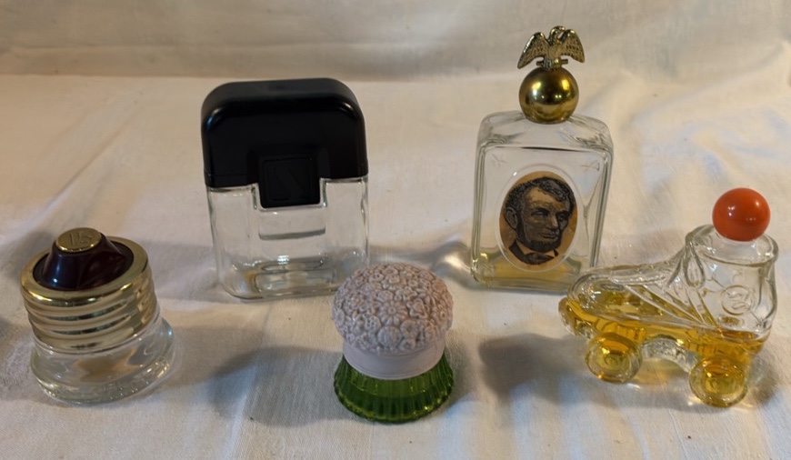 Five Avon Bottles