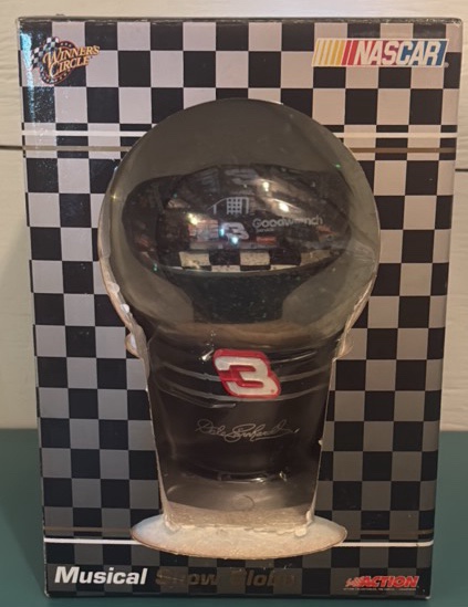 NASCAR Musical Snow Globe featuring Dale Earnhardt