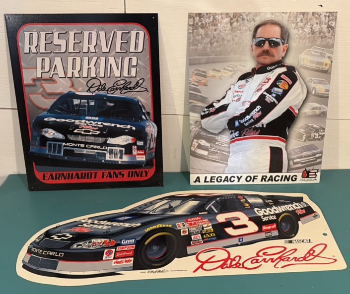 Three Signs Featuring Dale Earnhardt