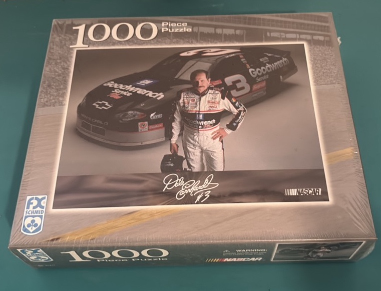 1000 Piece Dale Earnhardt Puzzle in Sealed Box