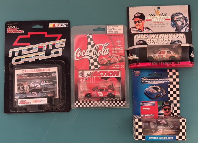 4 - 164 Scale Dale Earnhardt Cars