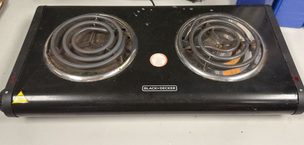 Black & Decker two burner