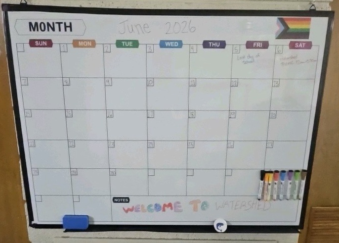 dry erase calendar