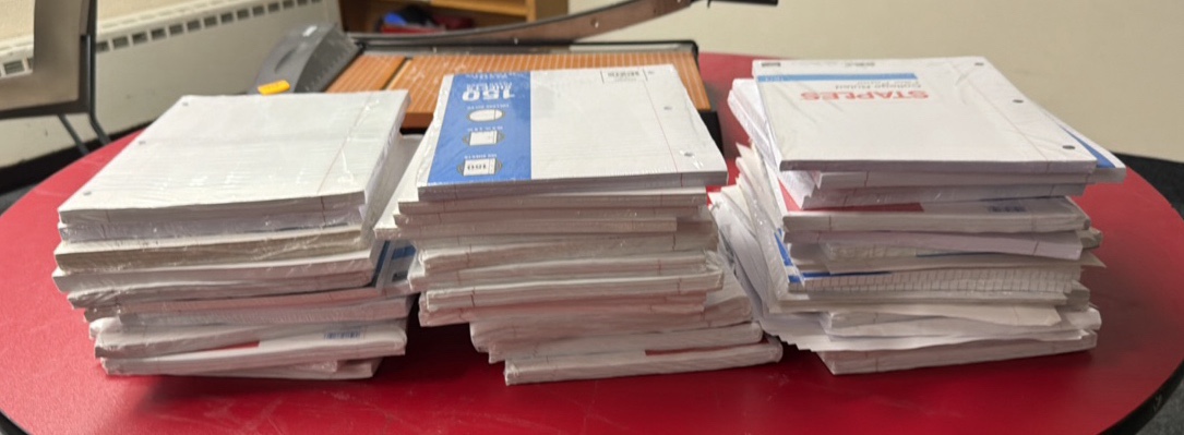 brand new packs of paper