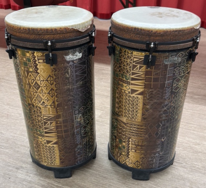 vintage REMO  NuSkyn drums